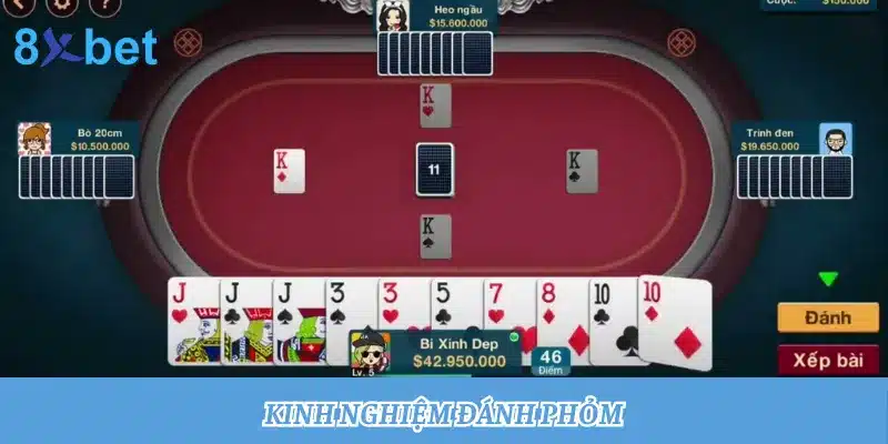 Áp dụng những kinh nghiệm đánh Phỏm hay từ chuyên gia 8xbet